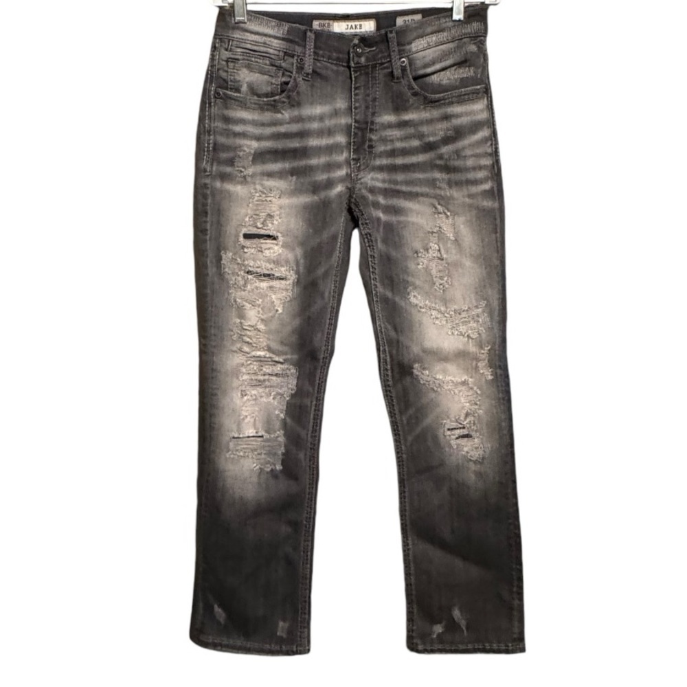 BKE Jake Denim Destroyed Jeans‎